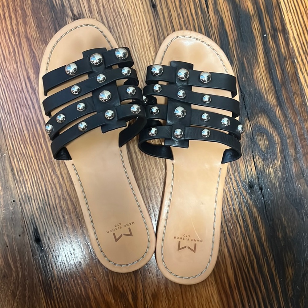 Michael kors studded sandals